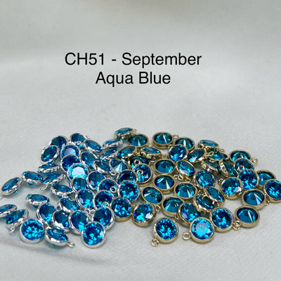 CH51 - 6mm CZ Charms (Pack of 2)