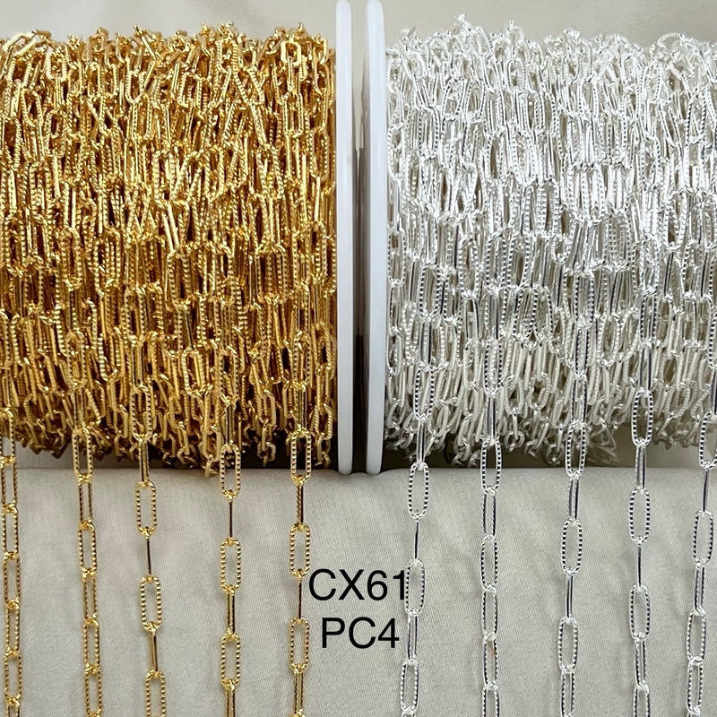 CX61-PC4: 3mm Textured Paperclip 