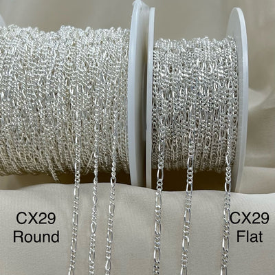 CX29: Figaro Chain - 1.9mm By the foot