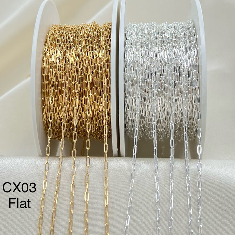 CX03 - Baby Paperclip chain by the foot