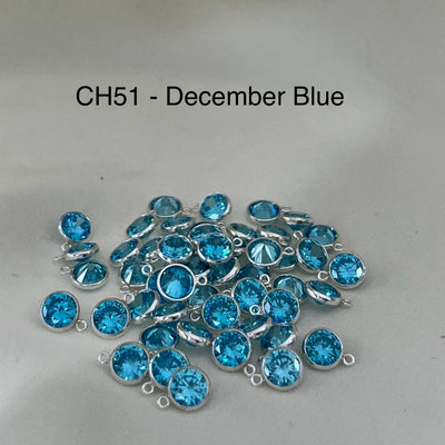 CH51 - 6mm CZ Charms (Pack of 2)