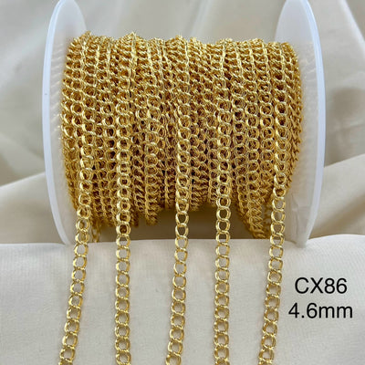 CX86 - 4.6mm Parallel Chain by the foot