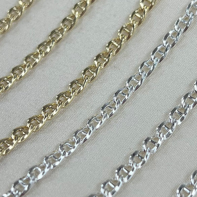 CX89 - 3.2mm Mariner Chain by the foot