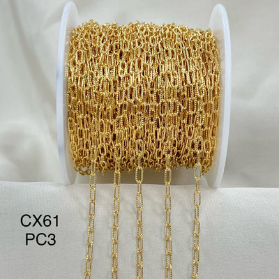 CX61-PC3: Texture Paperclip #3 Chain By the Foot