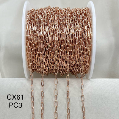 CX61-PC3: Texture Paperclip #3 Chain By the Foot