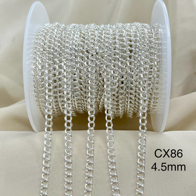 CX86 - 4.6mm Parallel Chain by the foot