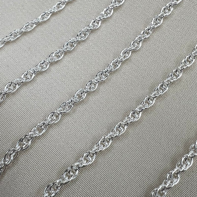 CX66: Rope Chain - 2.2mm -Chain by the foot