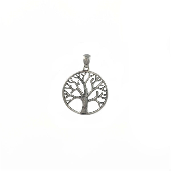 Winter Tree Pendant 27mm 0049